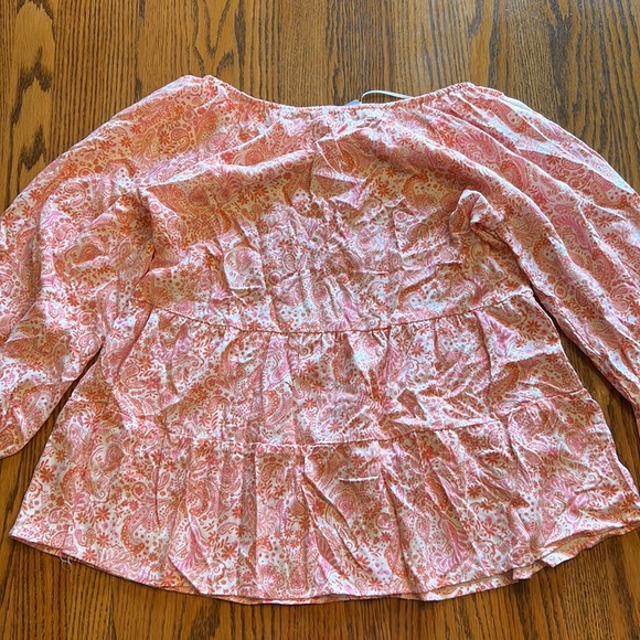 Floral  & Ivy off the shoulder blouse - Picture 2 of 5